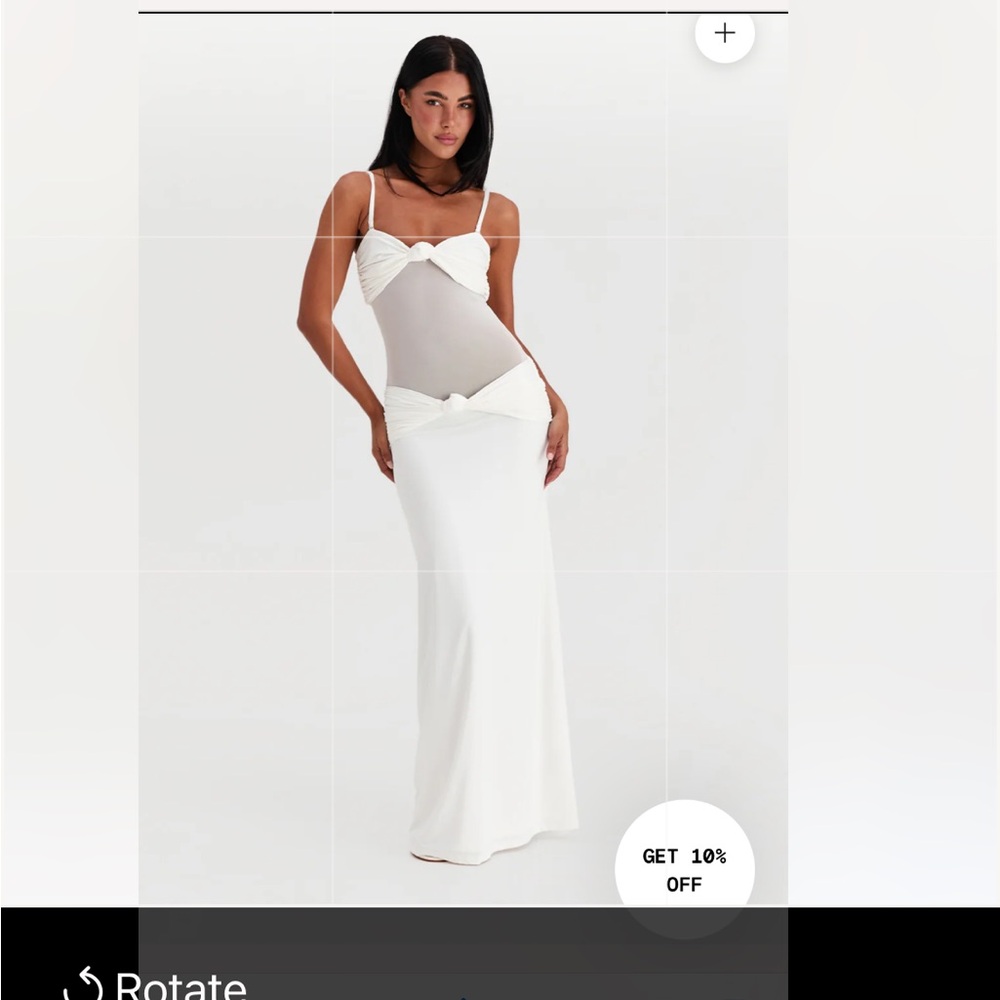 NWOT- Sasha Therese Amara Maxi Dress. Sold out. Brand new in Package. Size Small